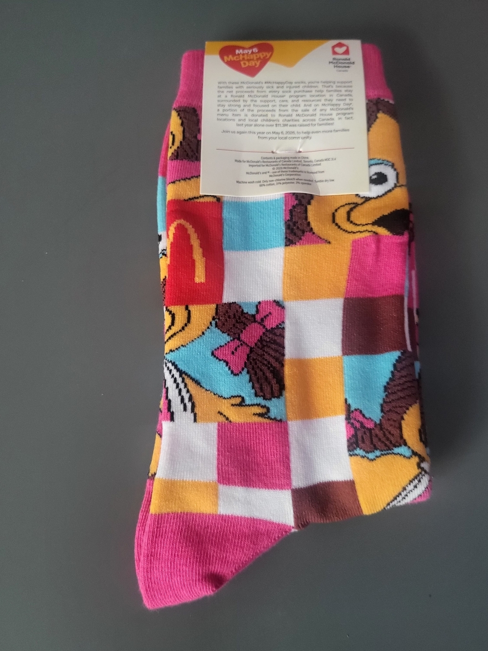 McDonald's Crew Socks - Birdie